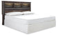 Drystan King/California King Bookcase Headboard, Dresser, Mirror, Chest and Nightstand