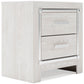 Altyra Queen Panel Bookcase Bed with Mirrored Dresser, Chest and Nightstand