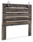 Drystan Queen Panel Headboard Bed with Mirrored Dresser, Chest and Nightstand