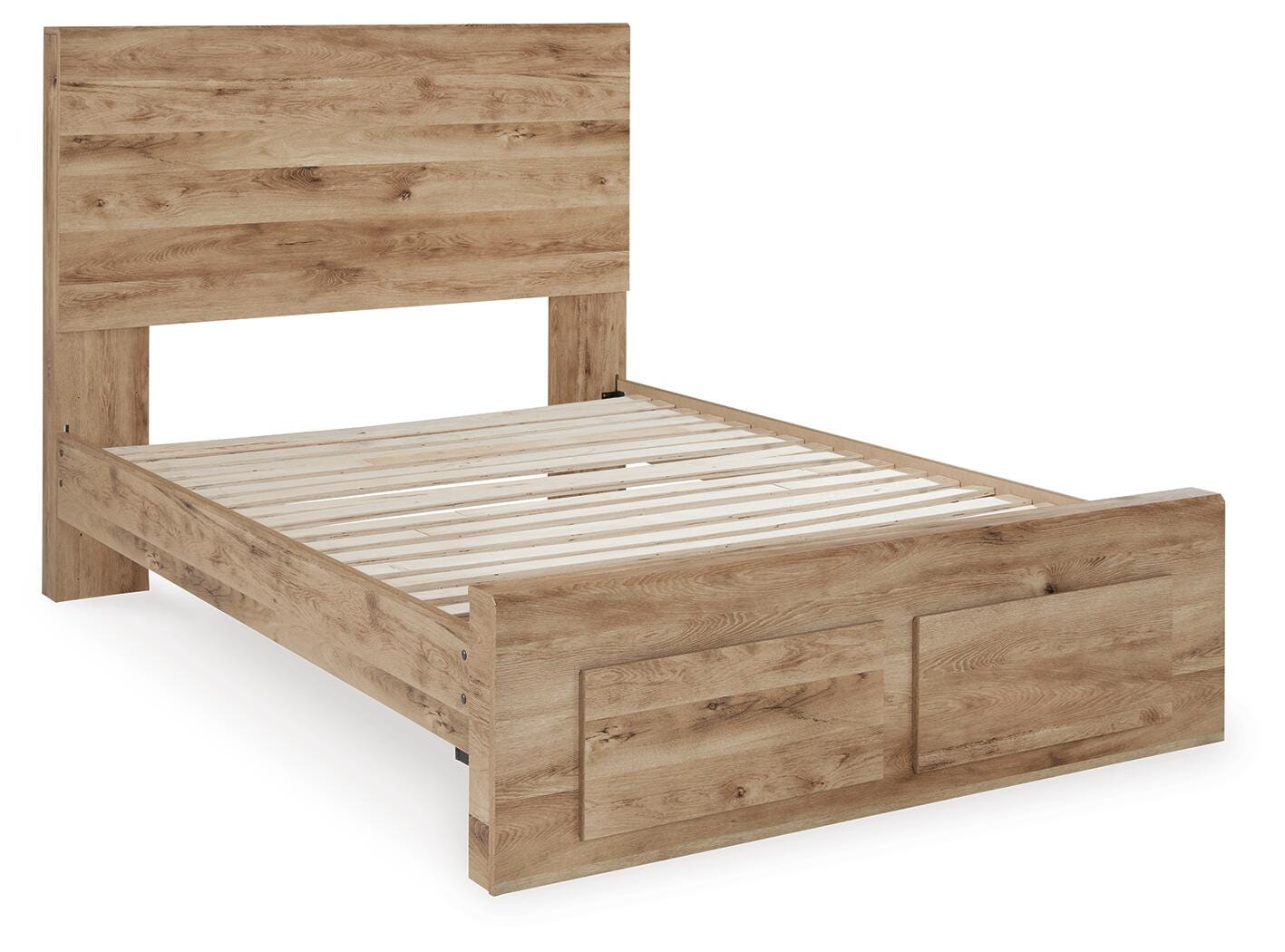 Hyanna Full Panel Storage Bed, Dresser, Mirror and Nightstand