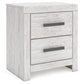 Cayboni Queen Panel Bed with Mirrored Dresser and Nightstand
