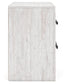 Cayboni Queen Panel Bed with Mirrored Dresser and Nightstand