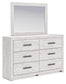 Cayboni Queen Panel Bed, Dresser, Mirror, Chest and Nightstand