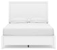 Binterglen Full Panel Bed with Mirrored Dresser