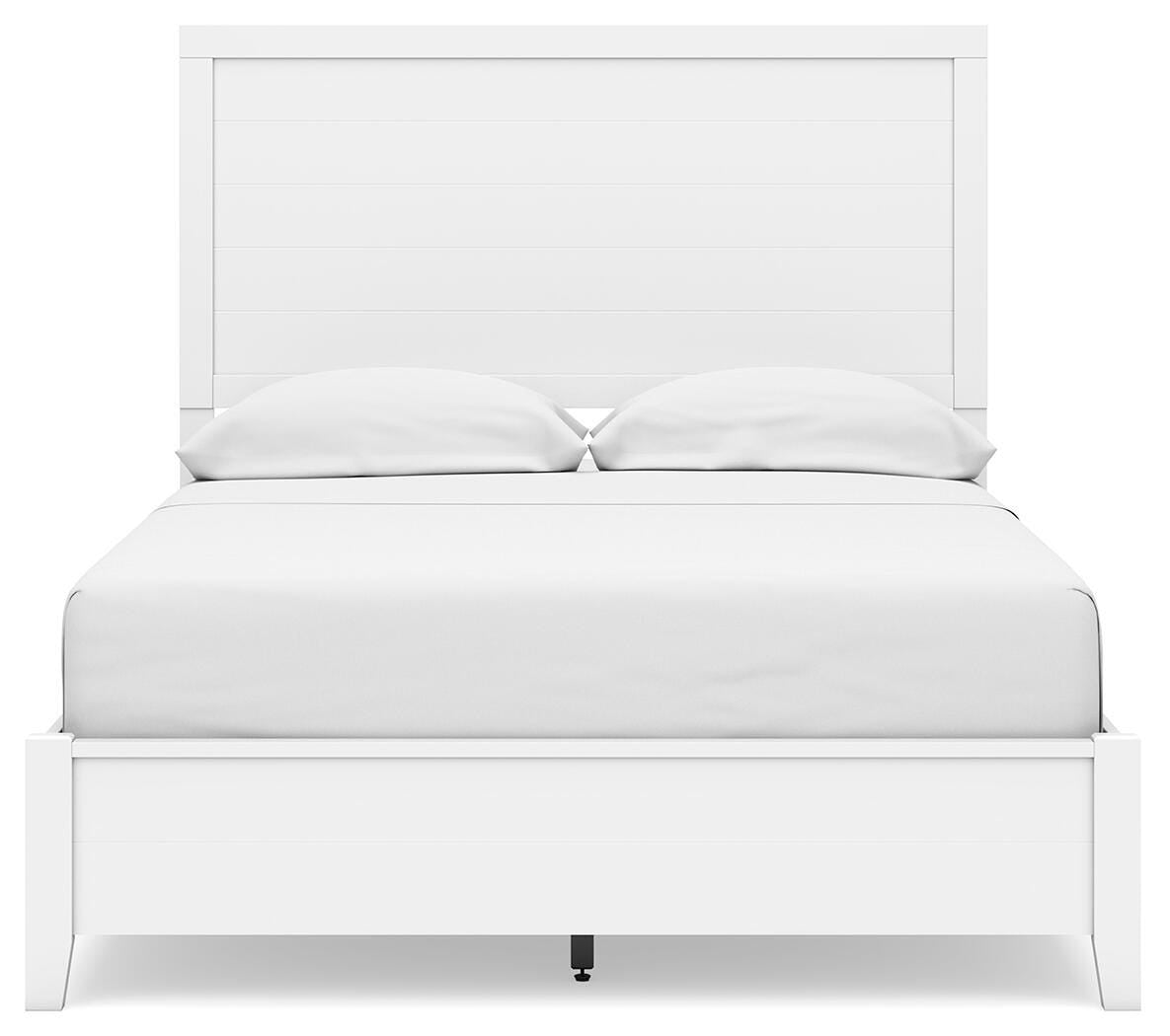Binterglen Full Panel Bed with Mirrored Dresser and Nightstand