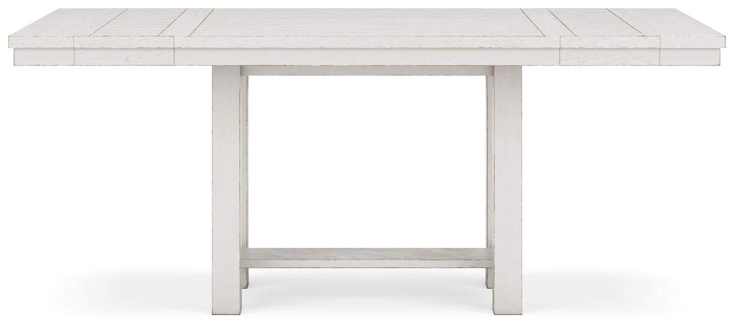 Robbinsdale Counter Height Dining Table and 8 Barstools