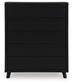 Danziar King Panel Headboard, Dresser, Mirror, Chest and Nightstand
