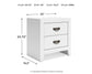 Binterglen King Panel Bed, Dresser, Mirror, Chest and Nightstand