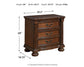 Lavinton King Poster Bed, Dresser, Mirror, Chest and Nightstand