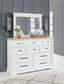 Ashbryn Queen Panel Storage Bed, Dresser and Mirror