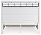 Ashbryn King Panel Storage Bed, Dresser, Mirror, Chest and Nightstand