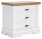 Ashbryn California King Panel Storage Bed, Dresser, Mirror and Nightstand