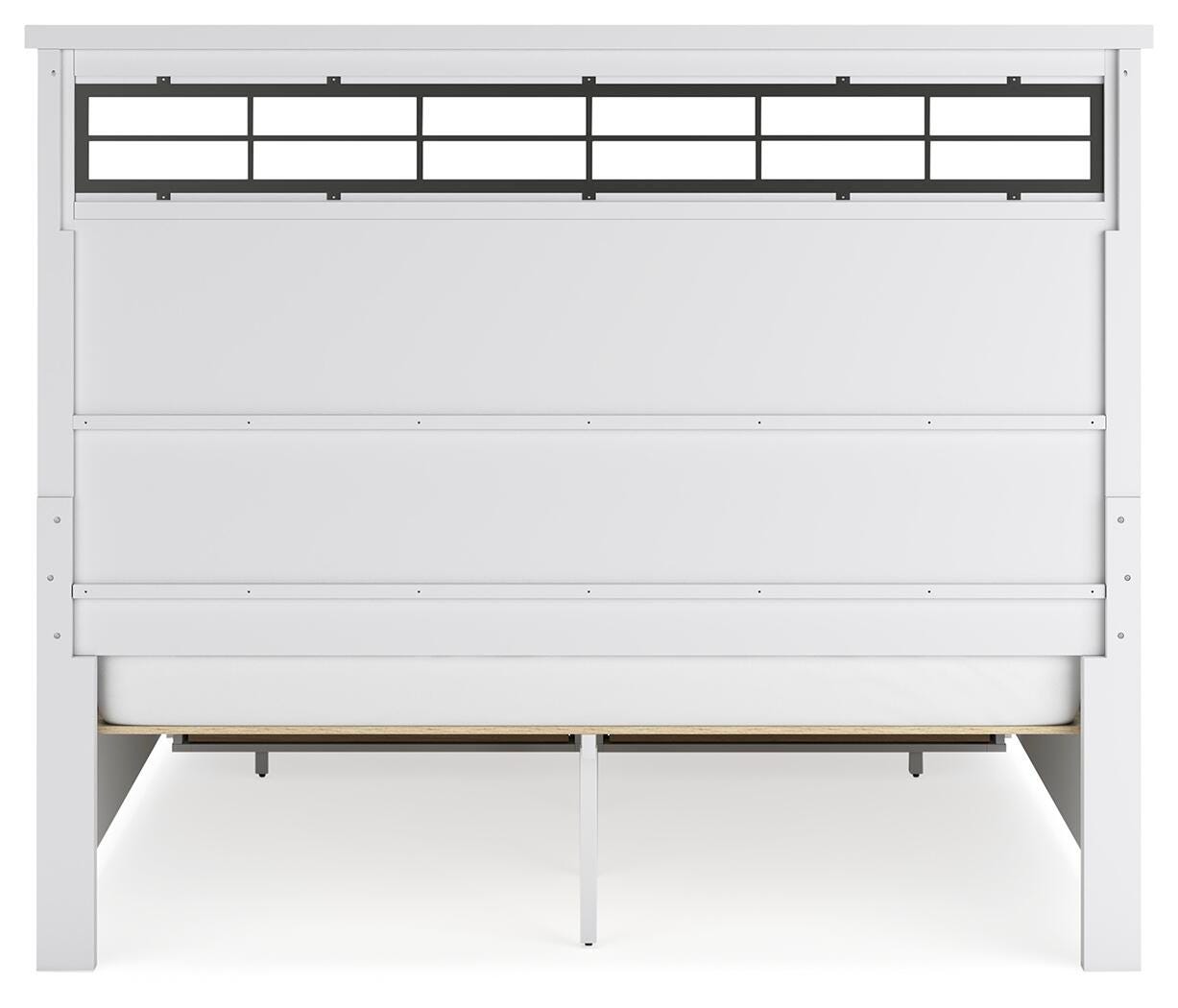 Ashbryn California King Panel Storage Bed, Dresser, Mirror, Chest and Nightstand