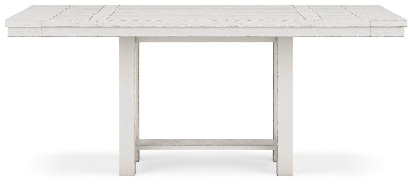 Robbinsdale Counter Height Dining Table and 10 Barstools