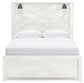 Gerridan Queen Panel Bed with Mirrored Dresser and Nightstand