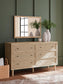 Cielden King Panel Headboard, Dresser and Mirror