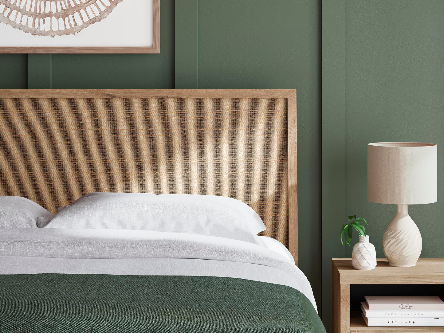 Cielden King Panel Headboard, Dresser and Mirror