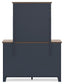 Landocken Queen Panel Bed, Dresser, Mirror, Chest and Nightstand
