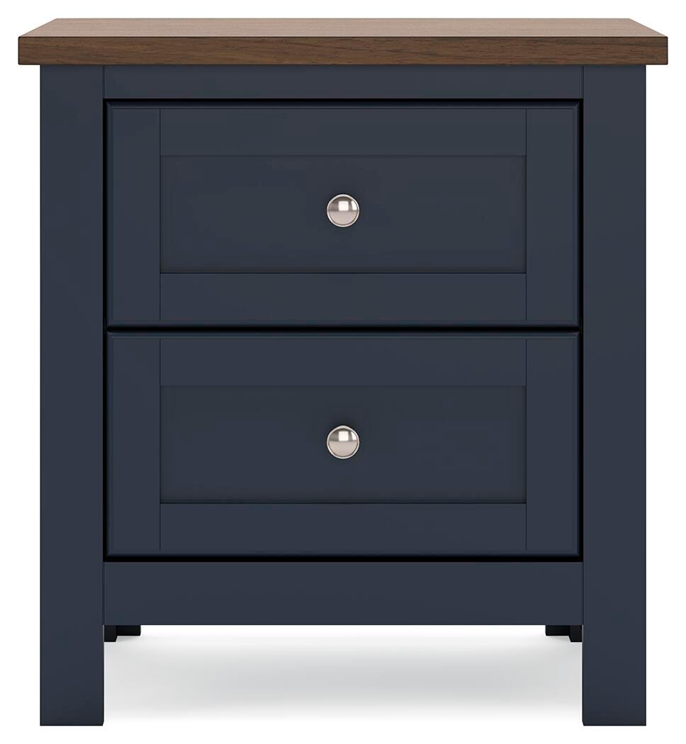 Landocken Queen Panel Bed, Dresser, Mirror, Chest and Nightstand
