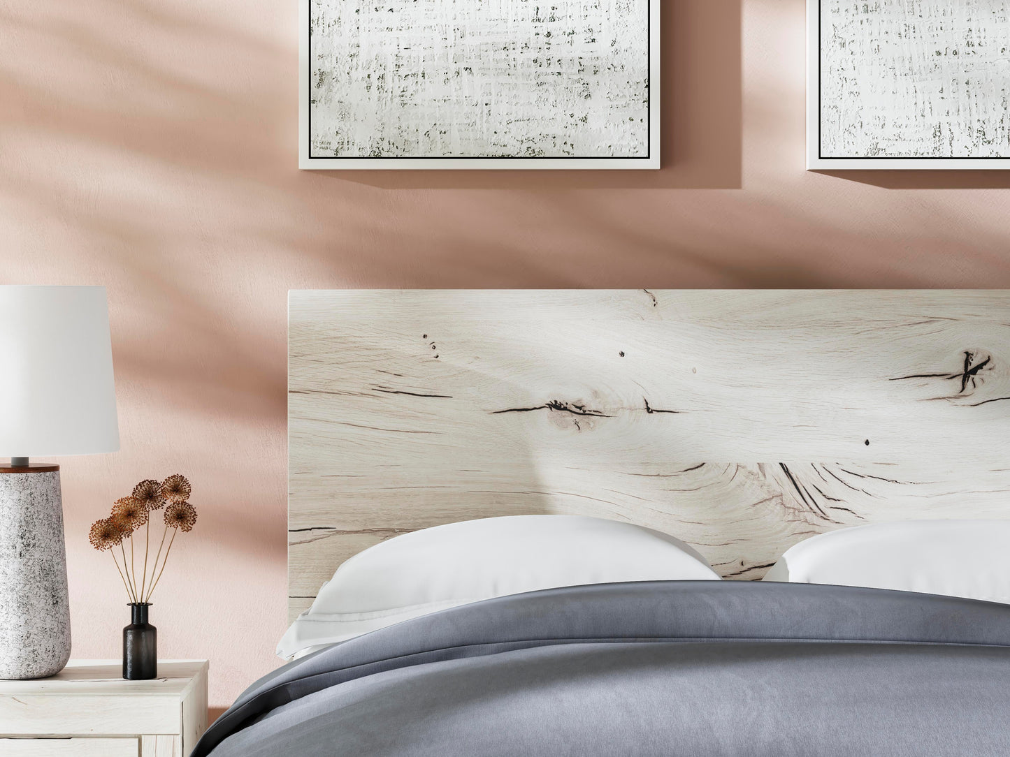 Lawroy Full Panel Headboard, Dresser, Mirror and Nightstand