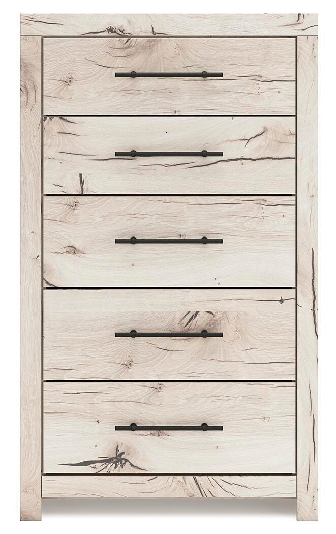 Lawroy Twin Panel Headboard, Dresser, Mirror, Chest and Nightstand