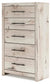 Lawroy Twin Panel Headboard, Dresser, Mirror, Chest and Nightstand