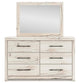 Lawroy Queen Panel Bed, Dresser, Mirror, Chest and Nightstand