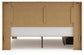 Lawroy King Panel Bed with Storage, Dresser and Mirror
