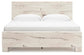 Lawroy King Panel Bed with Storage, Dresser, Mirror and Nightstand