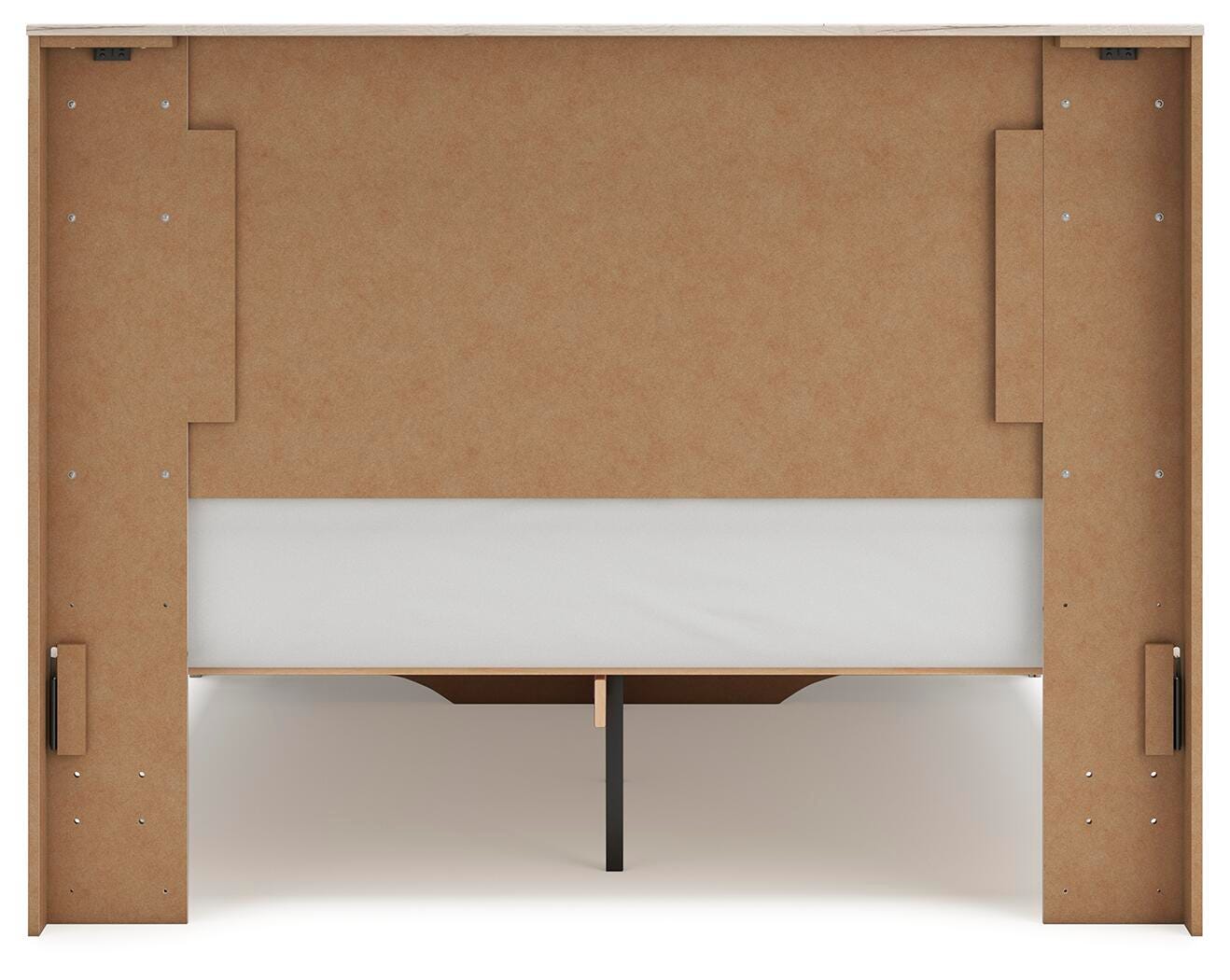 Lawroy Queen Panel Storage Bed, Dresser, Mirror and Nightstand