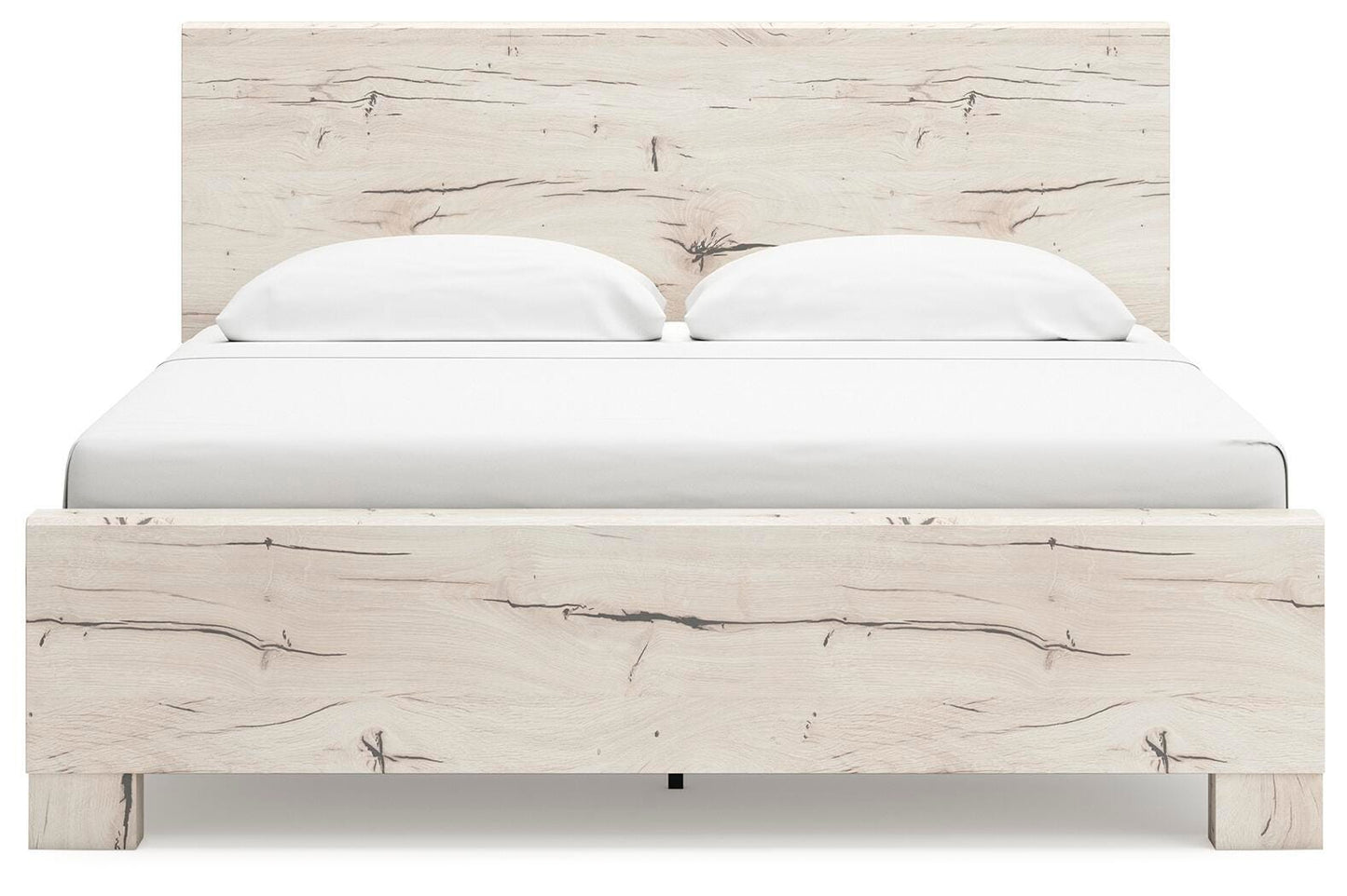 Lawroy King Panel Bed, Dresser, Mirror and Nightstand