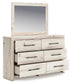 Lawroy Full Panel Bed, Dresser, Mirror and Nightstand