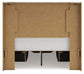 Lawroy Full Panel Storage Bed, Dresser, Mirror and Nightstand