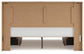 Lawroy King Panel Bed with Storage, Dresser and Mirror