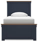 Landocken Twin Panel Bed, Dresser, Mirror, Chest and Nightstand