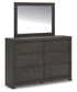 Fraluna Queen Panel Bed, Dresser and Mirror
