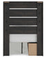 Hollivern Twin Panel Storage Bed, Dresser and Mirror