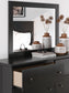 Maribel Full Panel Bed, Dresser, Mirror, Chest and Nightstand