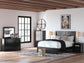 Maribel King Panel Bed, Dresser and Mirror