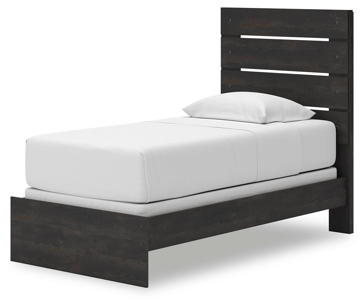Hollivern Twin Panel Bed, Dresser, Mirror, Chest and Nightstand