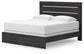 Hollivern King Panel Bed, Dresser and Mirror