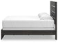 Hollivern King Panel Bed, Dresser and Mirror