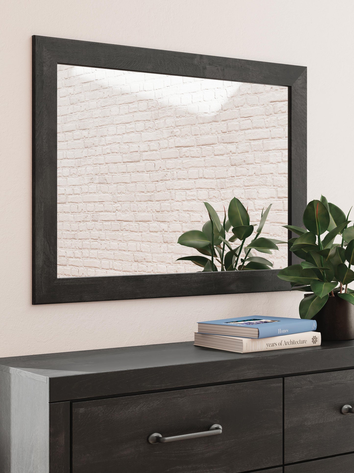 Hollivern Full Panel Storage Bed, Dresser, Mirror, Chest and Nightstand