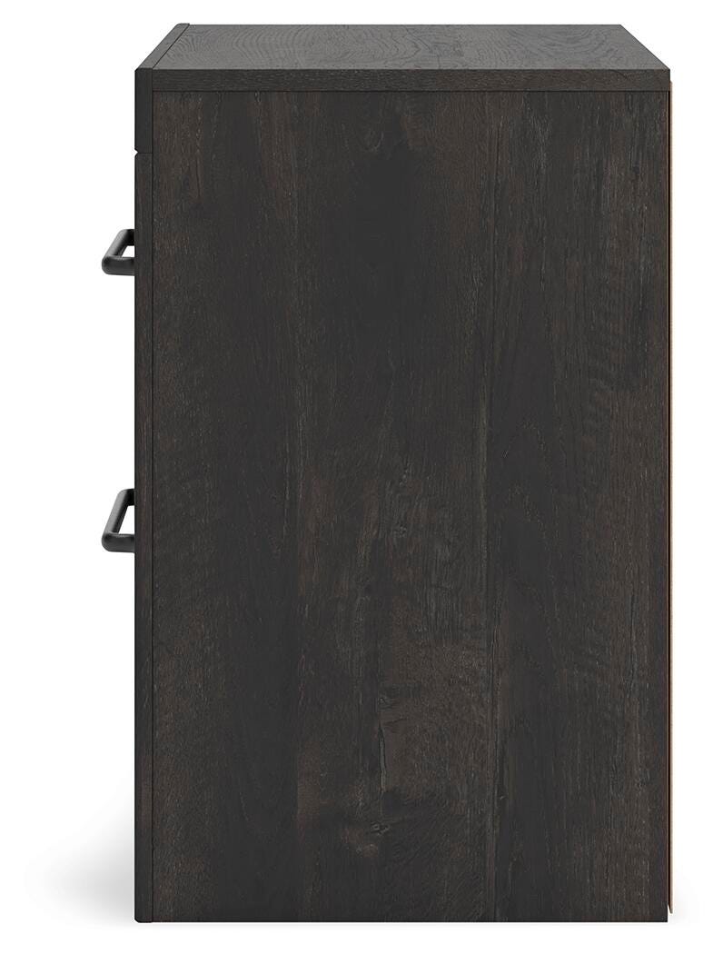 Hollivern Full Panel Storage Bed, Dresser, Mirror and Nightstand