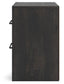 Hollivern Full Panel Storage Bed, Dresser, Mirror and Nightstand