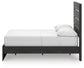 Hollivern Full Panel Storage Bed, Dresser and Mirror