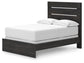 Hollivern Full Panel Bed, Dresser and Mirror
