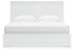 Bostwick Shoals King Panel Bed, Dresser, Mirror and Nightstand