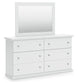 Bostwick Shoals Queen Panel Bed, Dresser, Mirror and Nightstand