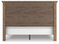 Feddinger King Panel Bed with Mirrored Dresser, Chest and Nightstand